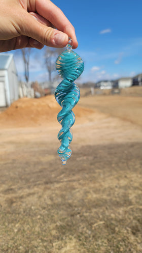 single color cremation glass ash