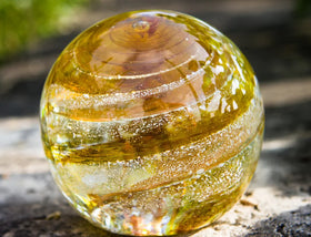 Ent Wire Sculpture with Sparkle Orb