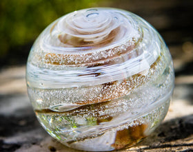 Ent Wire Sculpture with Sparkle Orb