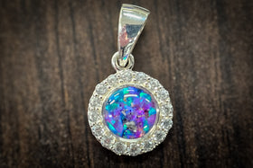cremation jewelry dainty bedazzled drop