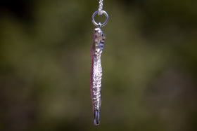 cremation ash pendant guardian angel side