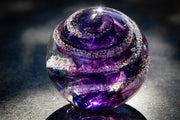 Sparkle Paperweight with Cremation Ashes