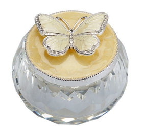 Crystal Butterfly Keepsake Urn