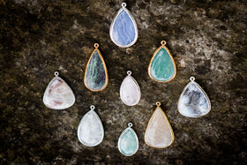 engravable pendant stone collection