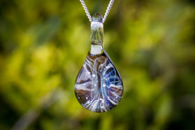 golden ghost drop with cremation ash