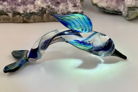 glass dolphin