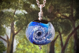 cosmic swirl pendant