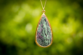 ruby zosite engravable pendant for fingerprints handprints footprints and more