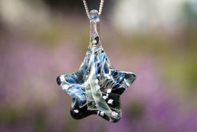 Ghost Pendant with Cremation Ashes