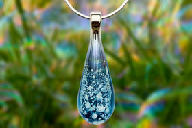 cremation jewelry pendant drop pendant keeping loved ones close to heart and home