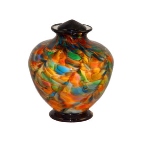 Glass Urn for Ashes of person
