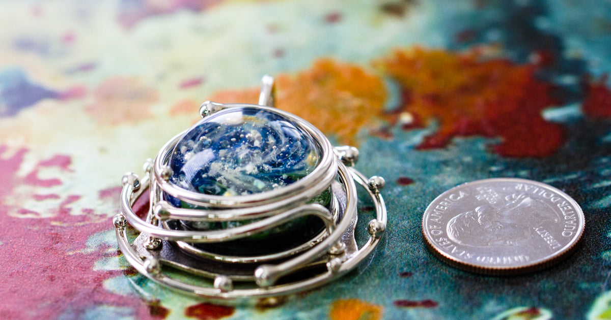 Ashes in new arrivals glass jewelry