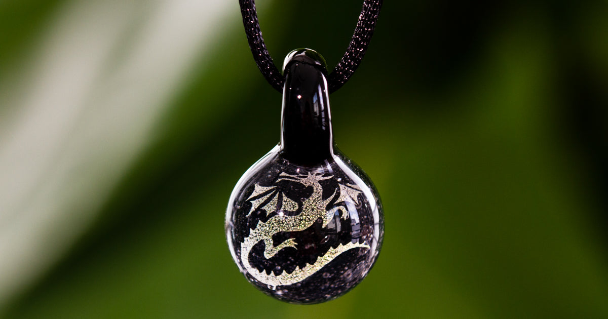 XSMZB Cremation Jewelry For Ashes Stainless Steel Dragon Pendant Locket Keepsake Memorial Urn