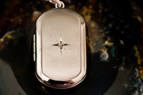 Star Locket for Cremation Ashes