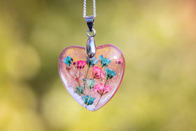 heart wine pendant