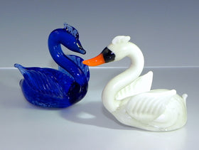 Swan with Infused Cremains