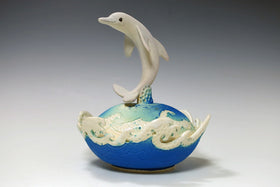 Dolphin Urn