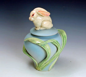 bunny urn