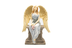 angel on gravestone