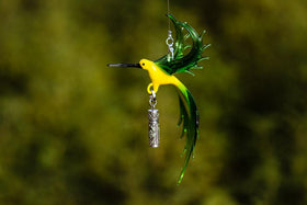 Bee Eater Bird with Silver Keepsake for Ashes