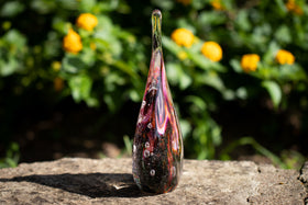 black cherry flame on side
