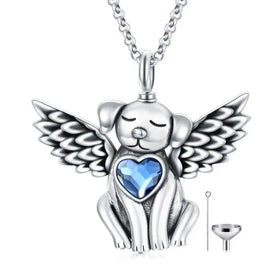 dog urn cremation necklace