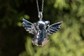 dog urn cremation necklace