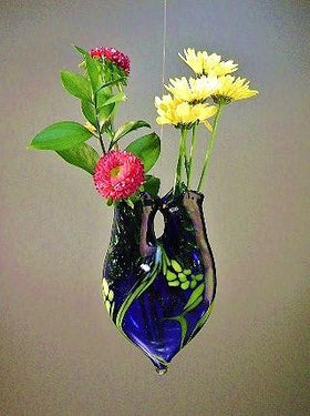 Hanging Vase with Cremains