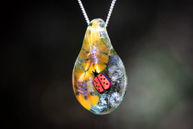 ladybug pendant