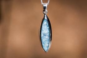 mica cremation pendant
