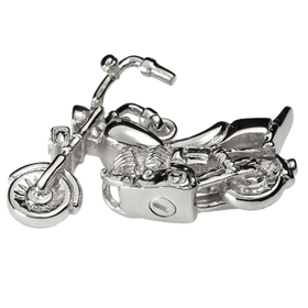 Motorcycle Keepsake Pendant Urn for Cremation Ash