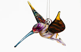 pink-and-purple-glass-hummingbird-with-infused-ash