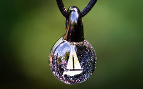 sailboat pendant with ash