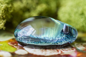 Glass Sparkle Stones with Infused Cremains
