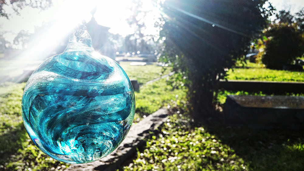 rope cremation orb