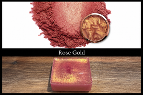 rose gold resin