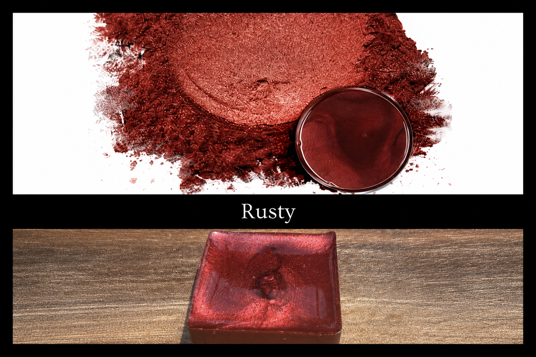 rusty resin