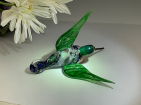 Anna's Dichroic Hummingbird with Infused Ash