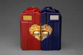 Heart Ceramic Urn