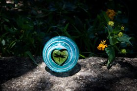 dragonfly orb with cremation ash