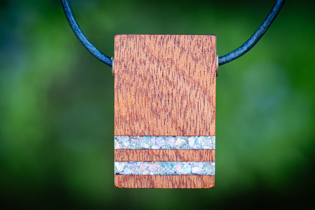 Mahogany Wood pendants OP86