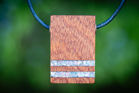 Mahogany Wood pendants OP86