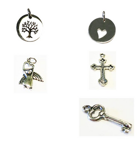 Sterling Silver Charms for Glass Bolo Bracelets