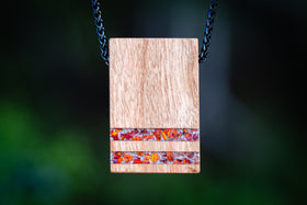 cherry wood inlaid opal OP 94 