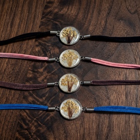 Fur/Hair Tree of Life Bracelet - Engravable