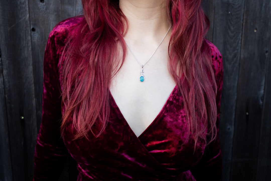 leaf pendant