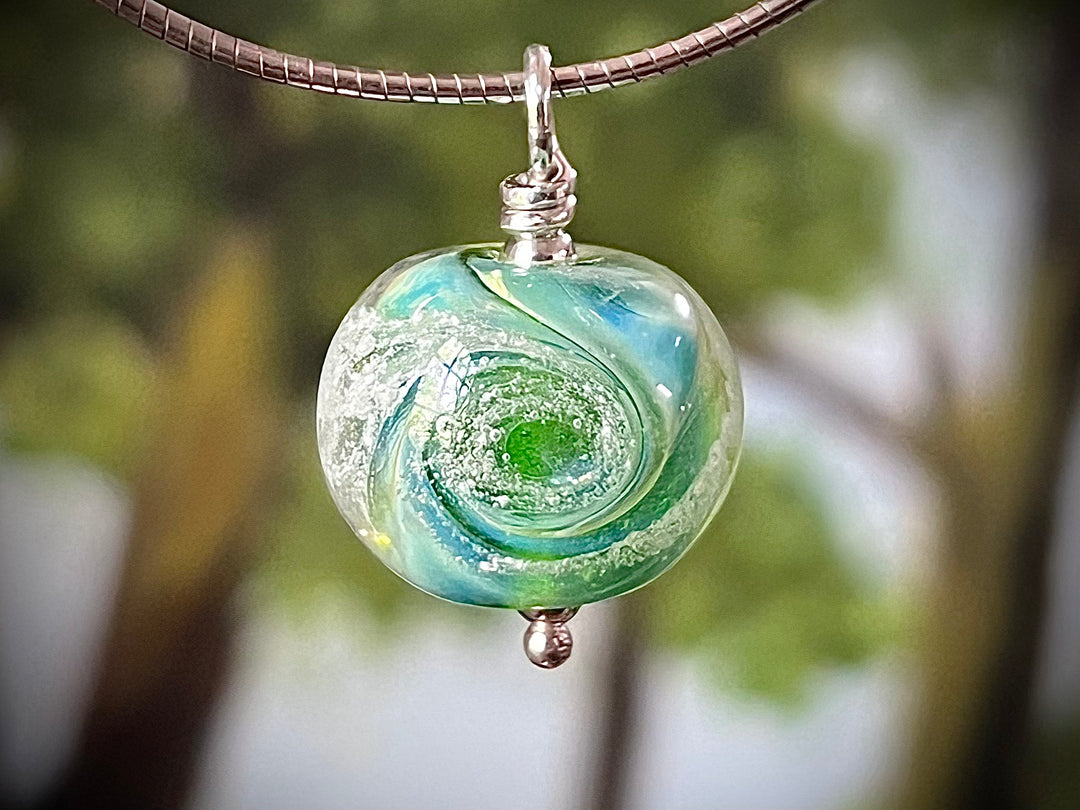 cosmic swirl bead
