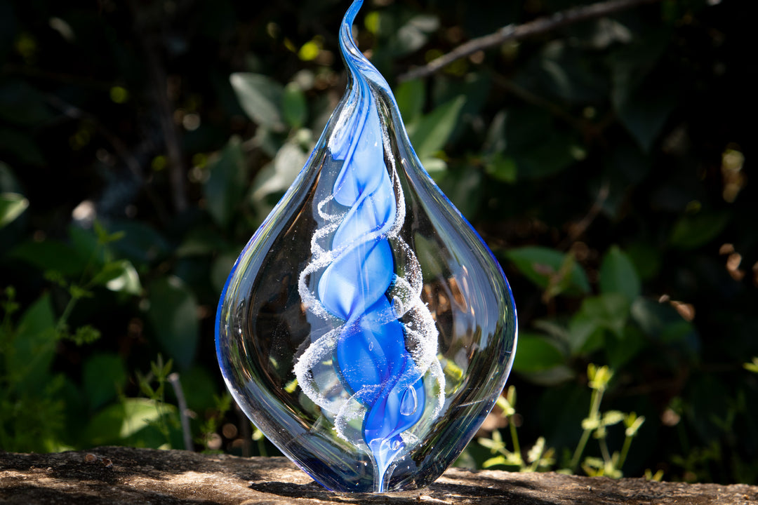 Weeping Willow Tree of Life with Memorial Flame