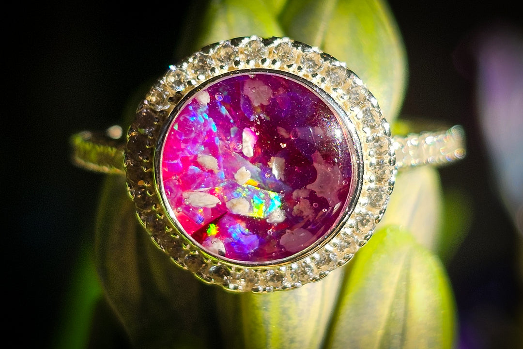  hot pink and ice purple
