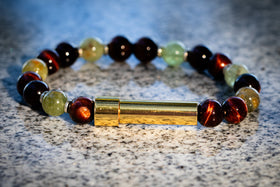 cremation bracelet for fur and hair